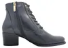 regarde le ciel  Damenschuhe Stiefeletten Schnürer Schwarz Produktbild-Vorschau 2
