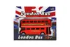 Autobus "London" czerwony dwupoziomowy metalowy/plastikowy Podgląd zdjęcia produktu 7