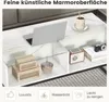 COSTWAY Stolik kawowy LED o wysokim połysku, stolik kawowy Podgląd zdjęcia produktu 6
