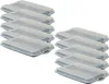 Novaliv 10er-Set Anthrazit Premium Aufschnittbox mit Produktbild-Vorschau 1