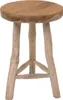 A three-legged wooden stool. Anteprima dell’immagine prodotto