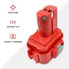 Batteria da 9,6V - Batteria per utensili PA09 - 4000mAh Anteprima dell’immagine prodotto 3