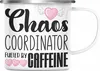 Trendation - Emaille Tasse für Chefin Geschenk Chaos Produktbild-Vorschau 1