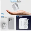 Voomy Voomy Reisestecker UK/UK - USB-C & USB-A - Welt Typ G Produktbild-Vorschau 3