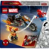 Lego Spider-Man contro Ghost Rider sulla sua moto Anteprima dell’immagine prodotto 20