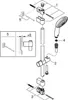 Grohe Brausestangenset Tempesta 110 27598_3, 600mm, 1 Stk. Produktbild-Vorschau 6