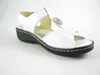Hickersberger: Scarpe da donna, sandali, sandali bianchi, Anteprima dell’immagine prodotto 12