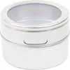 9 Stück Magnetische Gewürzdosen Edelstahl Set  70ml Produktbild-Vorschau 10