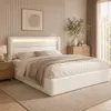 Letto imbottito 160 x 200 cm con vano contenitore con Anteprima dell’immagine prodotto 3