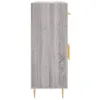 Sideboard Grau Sonoma 69,5x34x90 cm Holzwerkstoff Produktbild-Vorschau 7