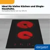 Exquisit EKC300-490, Czarny, Wbudowany, 29 cm, Płyta Podgląd zdjęcia produktu 3