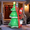 XMTECH Arbre de Noël gonflable 2,4 m avec bonhomme de Voir les images du produit 10
