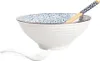 HOMLA SALADO Blumen-Ramen-Set mit braunem Rand 21 cm Produktbild-Vorschau 1