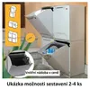 Eco-Logico R34-1R Kippbarer Abfallbehälter 34 x 29 x 47 cm, Produktbild-Vorschau 2