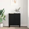 vidaXL Kredens o wyglądzie czarnego dębu 60 x 35 x 70 cm Podgląd zdjęcia produktu 3