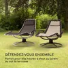 blumfeldt The Chiller - Chaise Longue à Bascule, Voir les images du produit 8
