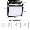 TRMLBE Numéro de maison solaire LED en acier inoxydable Voir les images du produit 2