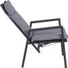 Gartenstuhl 2er Set JULE - Polyester, mit Kissen, Grau | Produktbild-Vorschau 7