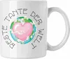 Trendation - Beste Tante Der Welt Tasse Geschenk Geburtstag Produktbild-Vorschau 1