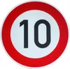 ORIGINAL RA2 Verkehrszeichen Nr. 274-10 10 km/h StVO RAL Produktbild-Vorschau 1