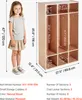 SucceBuy Offener Kinderkleiderschrank aus Sperrholz, Produktbild-Vorschau 7