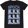 Star Trek Tričko L Black Uni Mnoho nálad Spocka Náhľad obrázku produktu 2