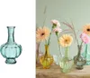 Vintage Glasvase 15 cm, in vielen Farben – Kleine Tischvase Produktbild-Vorschau 1