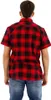 Brandit Check Shirt Short Sleeve red/black, 3XL Produktbild-Vorschau 15
