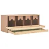 4-delig legnest, 106x40x45 cm, massief hout, grenen Productafbeelding-voorbeeld 11
