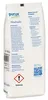 The image shows the back of a bag of Purux Waschsoda (washing soda). Produktbild-Vorschau