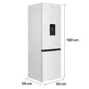 Heinner HC-HM260INVWDD, 260 l, ST, 40 dB, 3,2 kg/24h, D, Produktbild-Vorschau 3