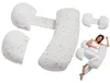 Almohada de embarazo VEVOR, con funda extraíble y lavable Vista previa de la imagen del producto 2