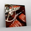 Wanduhr - Quadrat - Glasuhr - Auto Innenraum Klassisch - Produktbild-Vorschau 4