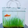 Transparente Glas-Handtasche Vase, modernes Produktbild-Vorschau 5