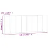 VidaXL 374673, Niebieski, Poliester, 140 cm, 1400 mm, 45 Podgląd zdjęcia produktu 10