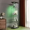 UnboxG 5-eckige Standvitrine mit LED-Beleuchtung Produktbild-Vorschau 12