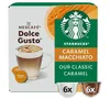 A box of Starbucks Caramel Macchiato coffee capsules for Nescafé Dolce Gusto. Produktbild-Vorschau