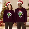 EW PEOPLE Grinch Kerstman Rits Kerstmis Grappig Uni Productafbeelding-voorbeeld 3