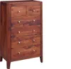 MASSIVMOEBEL24 | Commode 70x40 Palissandre huilé Noisette Voir les images du produit 1