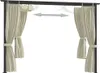 Gazebo con Tende 3x3 m Crema in Acciaio Anteprima dell’immagine prodotto 8