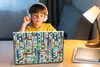MuchoWow® Laptop Aufkleber Sticker Cover Muster - Linie - Produktbild-Vorschau 3