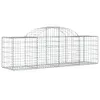 vidaXL Gabionen mit Hochbogen 25 Stk. 200x50x60/80 cm Produktbild-Vorschau 4