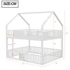Flieks Etagenbett 140x200cm mit Rausfallschutz, Kinderbett Produktbild-Vorschau 7