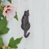 Garderobenhaken, Kleiderhaken als Katze, Handtuchhalter, Produktbild-Vorschau 3