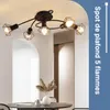 ZMH, plafonnier LED, éclairage de plafond, douille E14, Voir les images du produit 5
