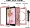 Tasche für iPad 9/8/7 10.2" mit Ständer und Schultergurt Produktbild-Vorschau 4