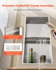 VEVOR sprchová nika, 10,16x33,02x63,5 cm, dvouvrstvá Náhled obrázku produktu 4