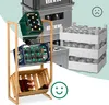 Relaxdays Drankenrek, hoogte x breedte x diepte: 112 x 58 x Productafbeelding-voorbeeld 7