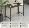 Table de bureau Jenkins - Bois foncé industriel, rustique, Voir les images du produit 2