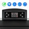 Pelletkachel met warmwaterboiler - THUNDER - VAYNE-BLACK 12 Productafbeelding-voorbeeld 12